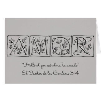 J'ai trouvé celui mon âme Loves~Scripture~Spanish