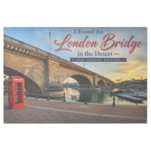 J'ai trouvé le pont de Londres à Lake Havasu, Az.