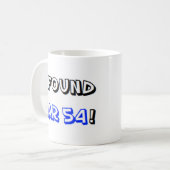 j'ai trouvé une tasse de café voiture 54 (Devant gauche)