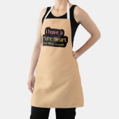 J'Ai Un Coeur Pur. Mais cet esprit... Tablier (Insitu)