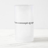 J'ai un concept de tasse de plan (Centre)