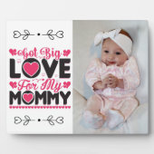 J'Ai Un Grand Amour Pour Ma Plaque Maman (Devant)