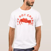 J'ai un T-shirt Cool de crabe (Devant)