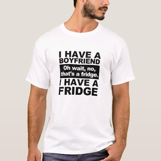 J'ai un Tshirt Drôle Frigo (Devant)