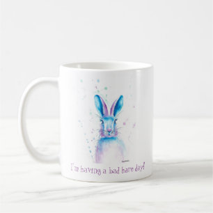 J'ai une mauvaise tasse de jour de lièvres