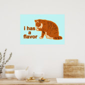 J'ai une saveur, Lol Cat Poster (Cuisine)