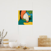 J'Ai Vécu Une Fois Sur Tortola Poster Wall Art (Cuisine)