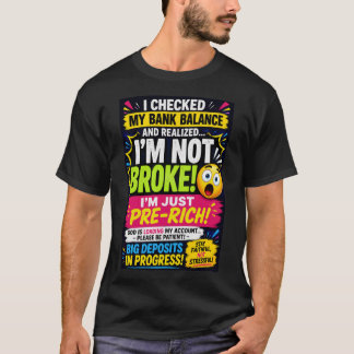 J'ai vérifié le solde de mon compte Tshirt