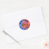 J'ai voté ! Autocollant générique Manie Musicale (Enveloppe)