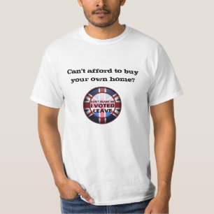 J'ai voté le T-shirt de logement de congé