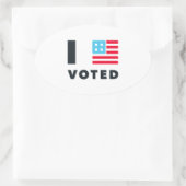 J'ai voté Sticker (Sac)