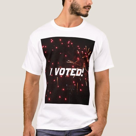 J'ai voté T-shirt (Devant)