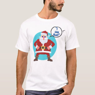 "J'Ai Vu Ça !" T-shirt homme père Noël