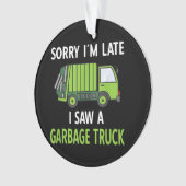 J'ai vu des ordures de camion costume de recyclage (devant)