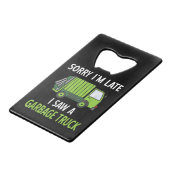 J'ai vu des ordures de camion costume de recyclage (Dos Angle)