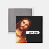 J'Ai Vu Que Jésus Magnet (Recto/Verso)