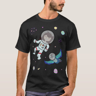 Jaiden Animations Astronaut omgeven door vogelster T-shirt