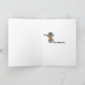 Jail Bird wenskaart Kaart (Binnen)