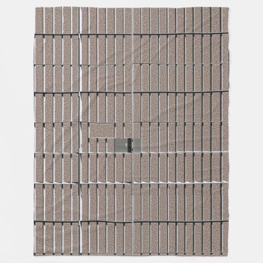 JAIL CELL FLEECE DEKEN (Voorkant)