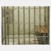 JAIL CELL FLEECE DEKEN (Voorkant (Horizontaal))