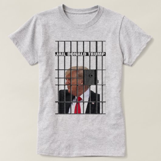 Jail Donald Trump T-shirt (Design voorkant)
