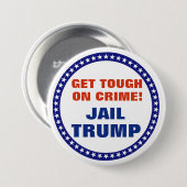 Jail Trump Ronde Button 7,6 Cm (Voorkant /achterkant)