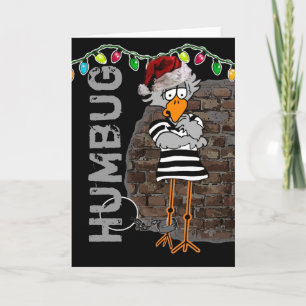 Jailbird Christmas Kaart
