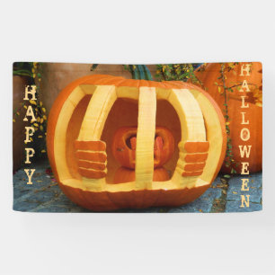 Jailed Pumpkin Halloween Spandoek