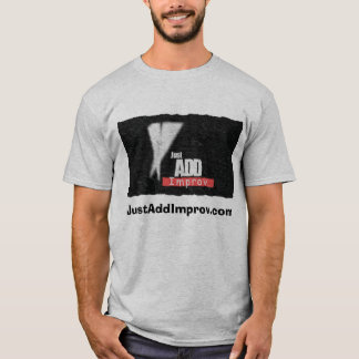 JAIlogo, JustAddImprov.com T-shirt