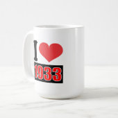 J'aime 1933 - des tasses (Devant gauche)