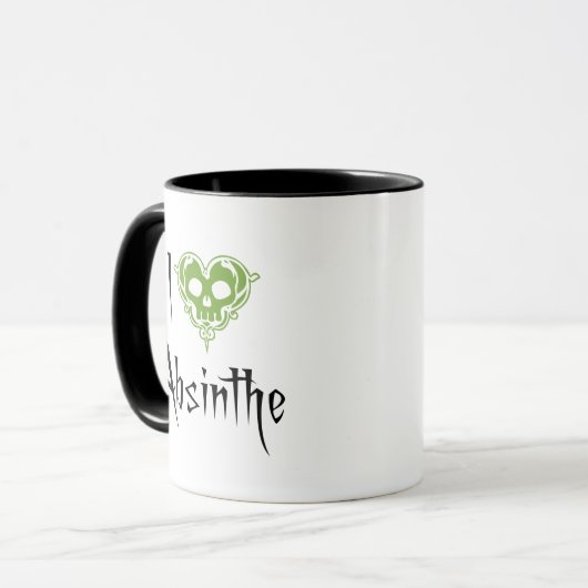 J'Aime Absinthe Mug (Devant gauche)