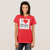 J'aime Adrien-avec-un-e t-shirt (Devant entier)