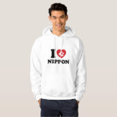 J'AIME [AMOUR] NIPPON SWEAT À CAPUCHE (Devant entier)