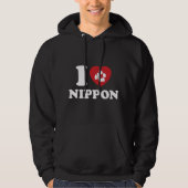 J'AIME [AMOUR] NIPPON SWEAT À CAPUCHE (Devant)