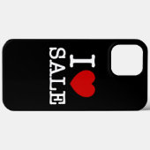 J'AIME [AMOUR] VENTE Étui Case-Mate pour iPhone (Verso (horizontal))