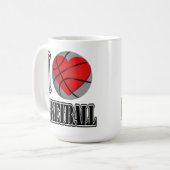 J'aime Basketball - Mugs (Devant gauche)