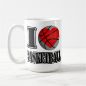 J'aime Basketball - Mugs (Gauche)