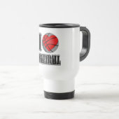 J'aime Basketball - Mugs (Devant droit)