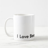 J'aime Beardies ! tasse (Gauche)