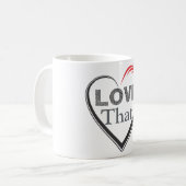 J'aime beaucoup ce mug à café (Devant gauche)