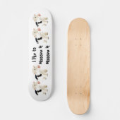 J'aime bouger, bouger... skateboard de vache (Recto)