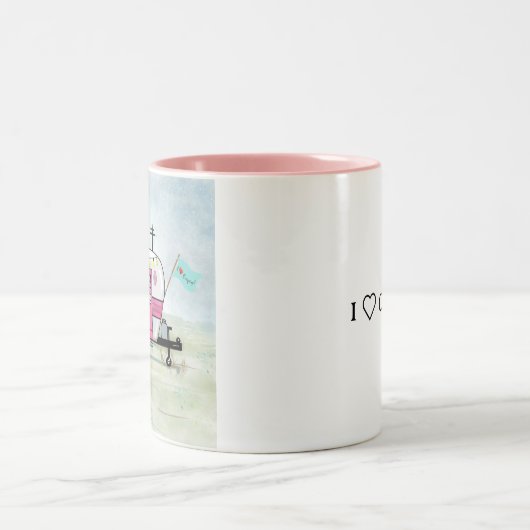 J'Aime Camping Café Mug (Centre)