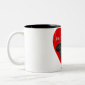 J'Aime Capybara Mugs (Gauche)