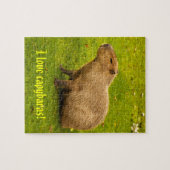 J'aime capybaras Puzzle (Horizontal)