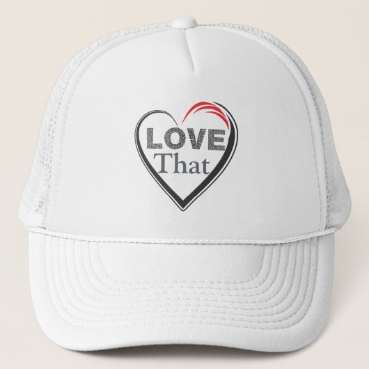 J'aime ce casquette de routier (Devant)