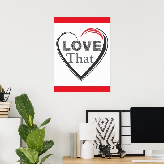 J'aime cette affiche (Bureau à domicile)