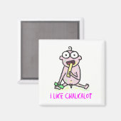 J'Aime Chalkalot Magnet (Recto/Verso)