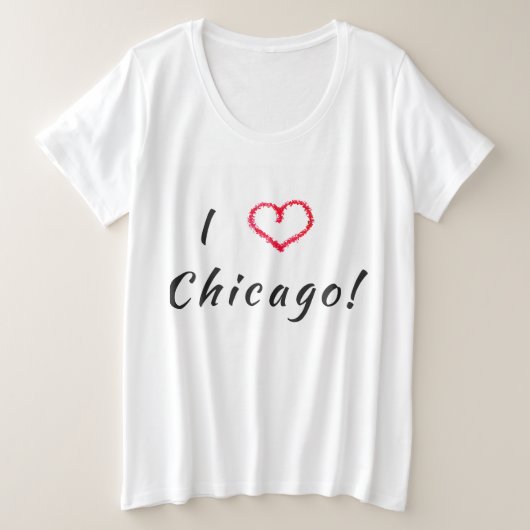 J'aime Chicago (Design devant)