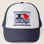 J'aime Chicago - Casquette (Devant)