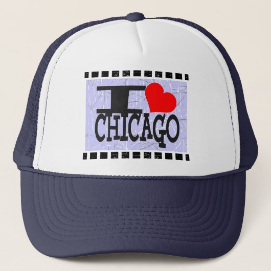 J'aime Chicago - Casquette (Devant)